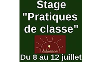 Stage  » Pratiques de classe « 